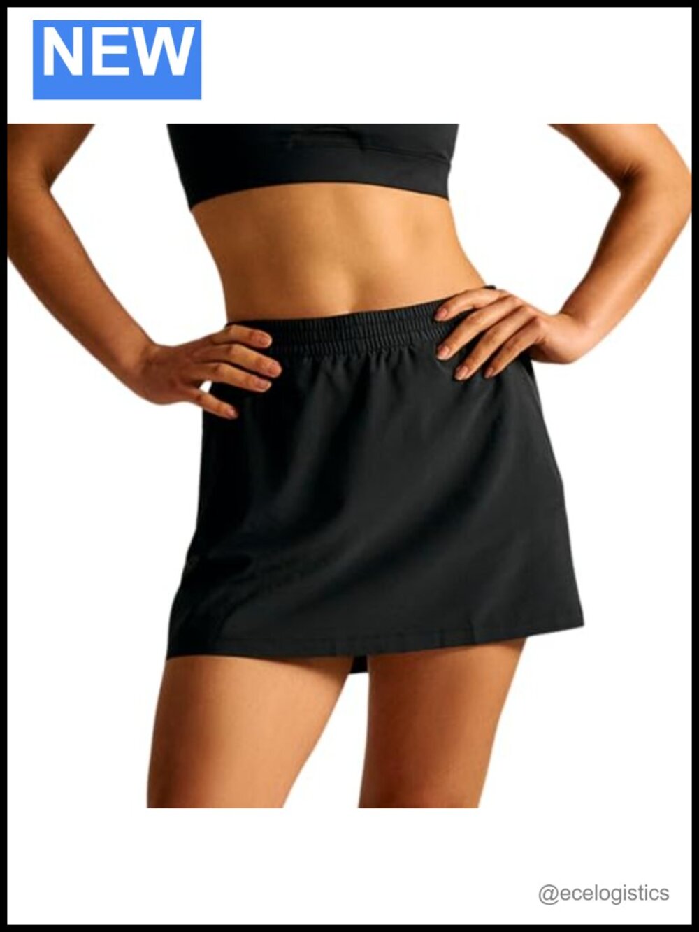 Lightweight Performance Skort with Built-in Shorts
